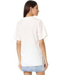 weiße Bluse von Acne Studios