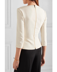 weiße Bluse von Roland Mouret