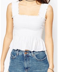 weiße Bluse von Asos