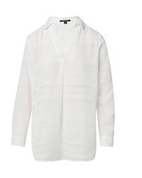 weiße Bluse von Comma