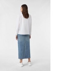 weiße Bluse von Comma