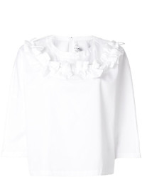 weiße Bluse von Comme des Garcons