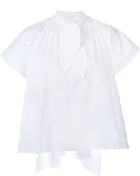 weiße Bluse von DELPOZO