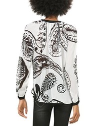 weiße Bluse von Desigual