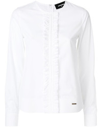 weiße Bluse von Dsquared2