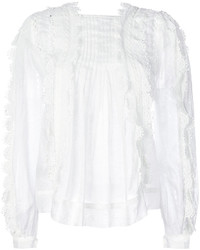 weiße Bluse von Isabel Marant