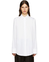 weiße Bluse von Jil Sander