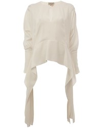 weiße Bluse von Lanvin