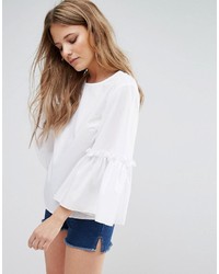 weiße Bluse von Miss Selfridge