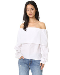 weiße Bluse von MLM Label