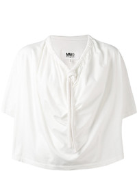 weiße Bluse von MM6 MAISON MARGIELA