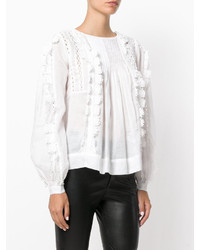 weiße Bluse von Isabel Marant