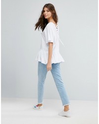 weiße Bluse von Asos