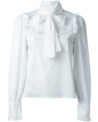 weiße Bluse von RED Valentino