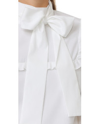 weiße Bluse von RED Valentino