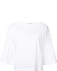 weiße Bluse von Trina Turk