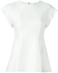 weiße Bluse von Victoria Beckham