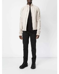 weiße Bomberjacke von Rick Owens