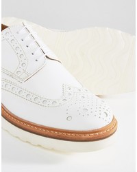 weiße Brogues von Grenson