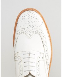 weiße Brogues von Grenson