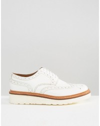 weiße Brogues von Grenson