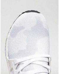 weiße Camouflage hohe Sneakers von adidas