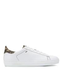 weiße Camouflage Leder niedrige Sneakers von Rossignol