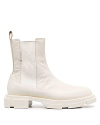 weiße Chelsea Boots aus Leder von Both