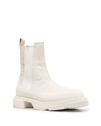 weiße Chelsea Boots aus Leder von Both