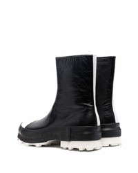 weiße Chelsea Boots aus Leder von CamperLab