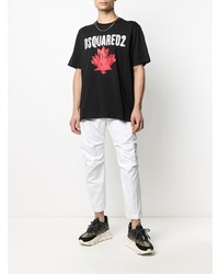 weiße Chinohose von DSQUARED2