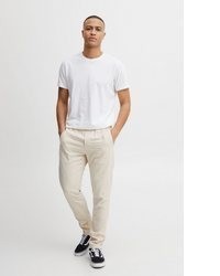 weiße Chinohose von Solid