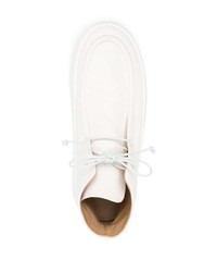 weiße Chukka-Stiefel aus Leder von Marsèll