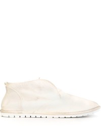weiße Chukka-Stiefel aus Leder von Marsèll