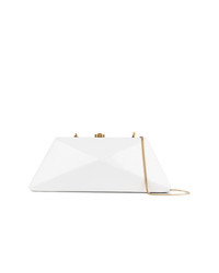 weiße Clutch von Rocio