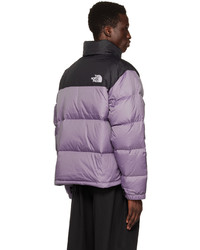 weiße Daunenjacke von The North Face