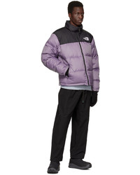 weiße Daunenjacke von The North Face