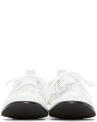 weiße Derby Schuhe von Comme des Garcons