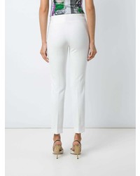 weiße enge Hose von Versace Collection
