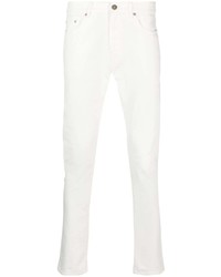 weiße enge Jeans mit Destroyed-Effekten von PT TORINO