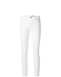 weiße enge Jeans von AG Jeans