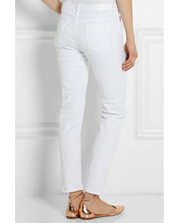 weiße enge Jeans von Victoria Beckham