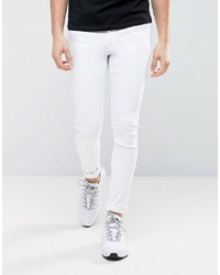 weiße enge Jeans von ASOS DESIGN