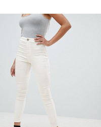 weiße enge Jeans von ASOS DESIGN