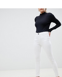 weiße enge Jeans von Asos Petite