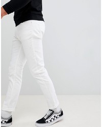 weiße enge Jeans von Brooklyn Supply Co.