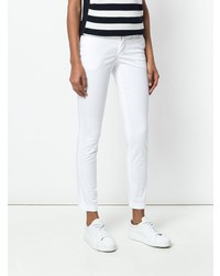 weiße enge Jeans von Fay
