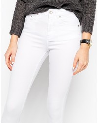 weiße enge Jeans von Asos