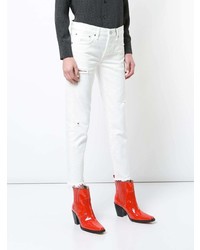 weiße enge Jeans von Moussy Vintage