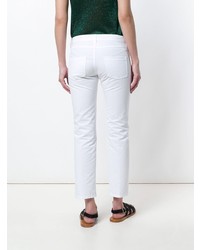 weiße enge Jeans von Aspesi